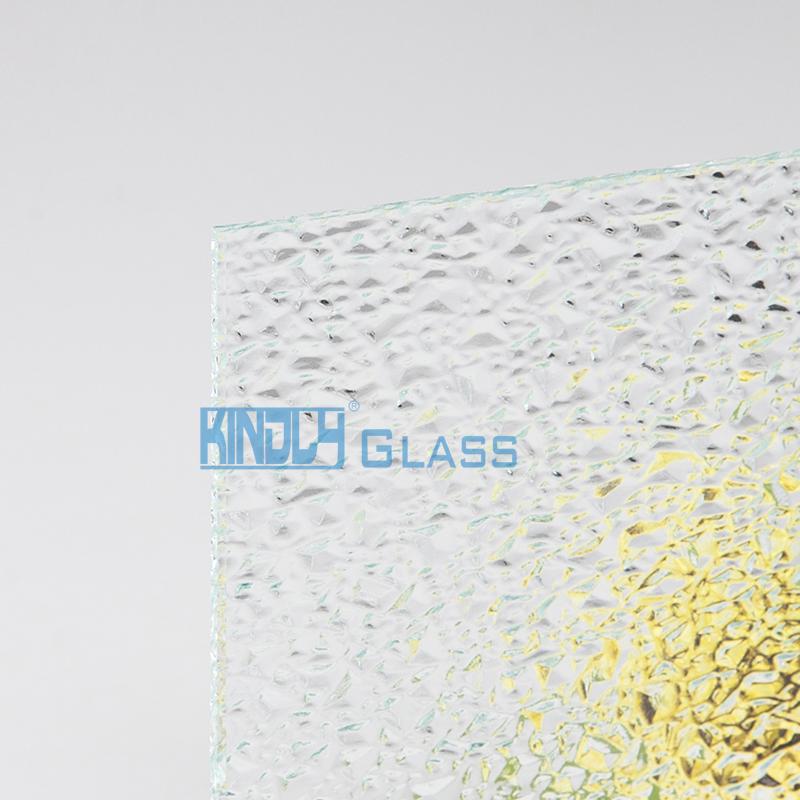 Clear Diamond Patterned Glass